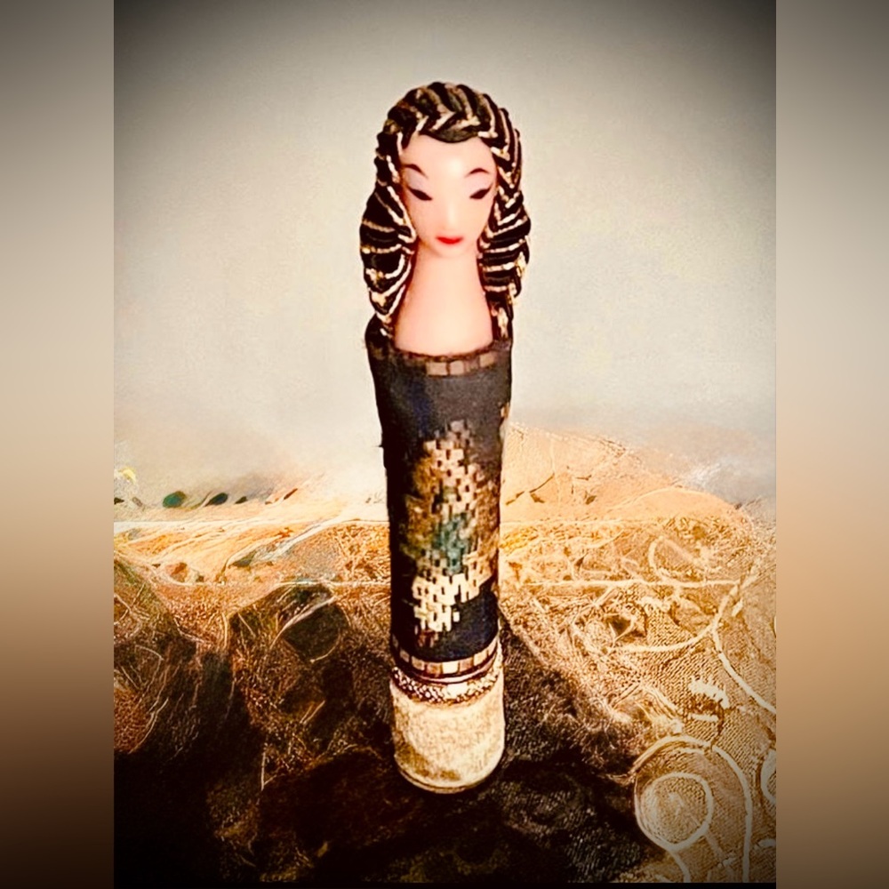 SOLD! Couterines Revlon Sphinx Lipstick Doll Elizabeth Taylor as Cleopatra 1960s